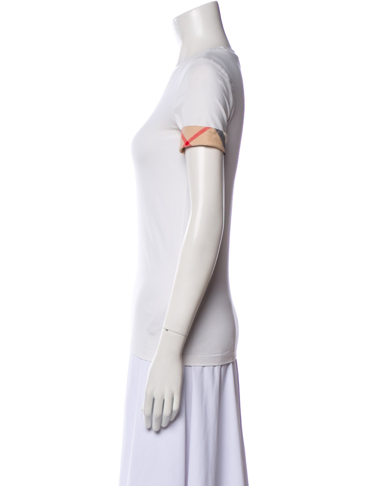 Burberry Crew Neck Short Sleeve T-Shirt