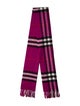 Burberry Cashmere Giant Check Scarf
