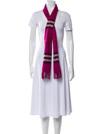 Burberry Cashmere Giant Check Scarf