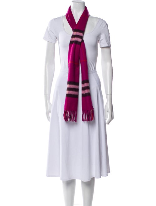 Burberry Cashmere Giant Check Scarf