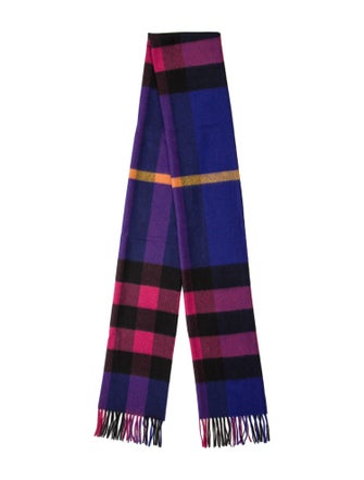Burberry Cashmere Striped Scarf