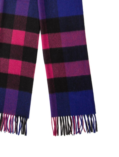 Burberry Cashmere Striped Scarf