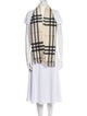 Burberry Cashmere House Check Pattern Scarf