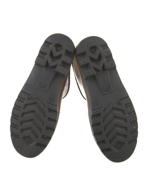 Burberry Rubber Plaid Print Rain Boots