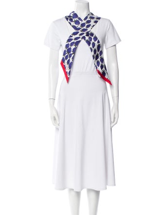 Burberry Silk Printed Scarf