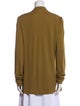 Burberry Mock Neck Long Sleeve Tunic