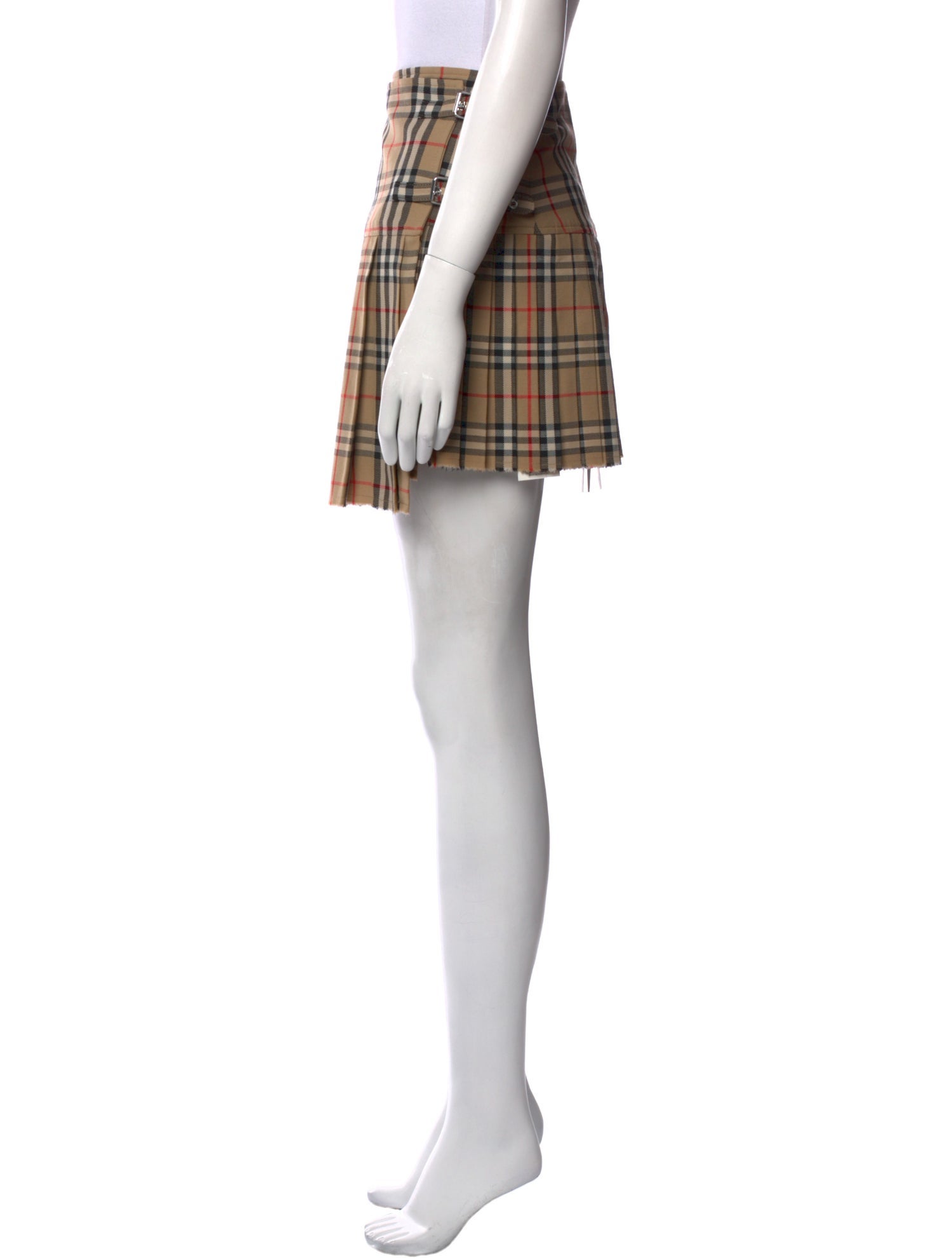 Burberry Wool Mini Skirt w/ Tags