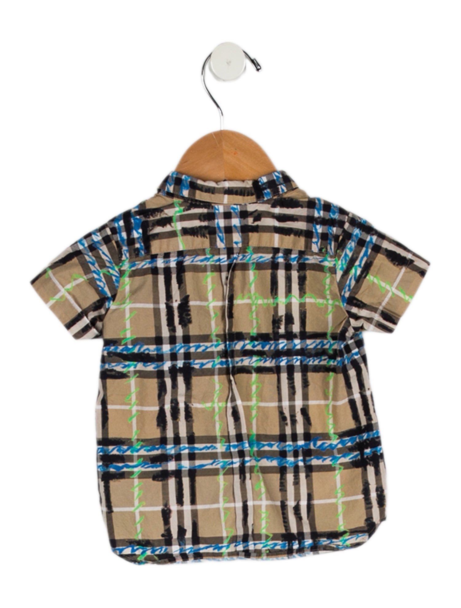 Burberry infant boys' multicolored shirt