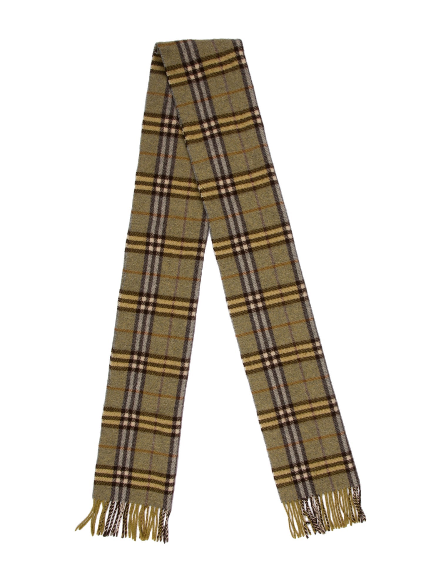Burberry Lambswool Striped Scarf