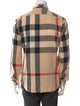 Burberry Exploded Check Pattern Long Sleeve Shirt