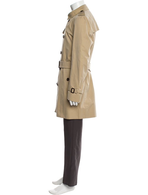 Burberry Nova Check Pattern Trench Coat