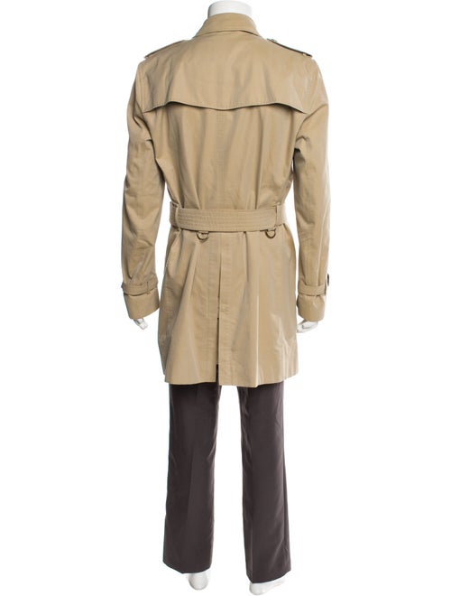 Burberry Nova Check Pattern Trench Coat