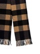 Burberry Cashmere Nova Check Pattern Scarf