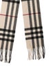Burberry Cashmere Nova Check Pattern Scarf