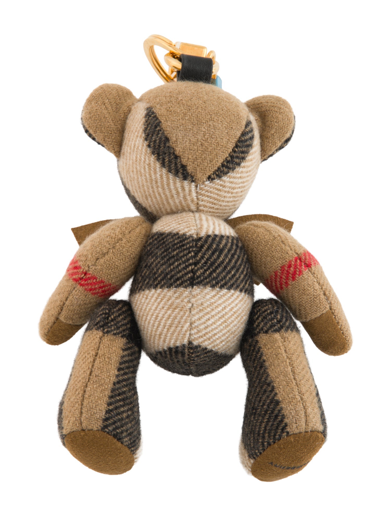 Burberry Wool-Blend Stuffed Bear Charm Keychain
