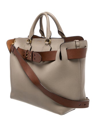 Burberry Leather Belt Tote