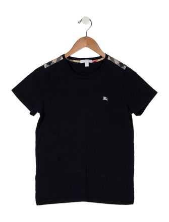 Burberry Boys' Short Sleeve Cotton Shirt