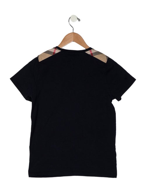 Burberry Boys' Short Sleeve Cotton Shirt