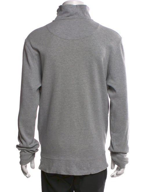 Burberry London Mock Neck Long Sleeve Sweatshirt