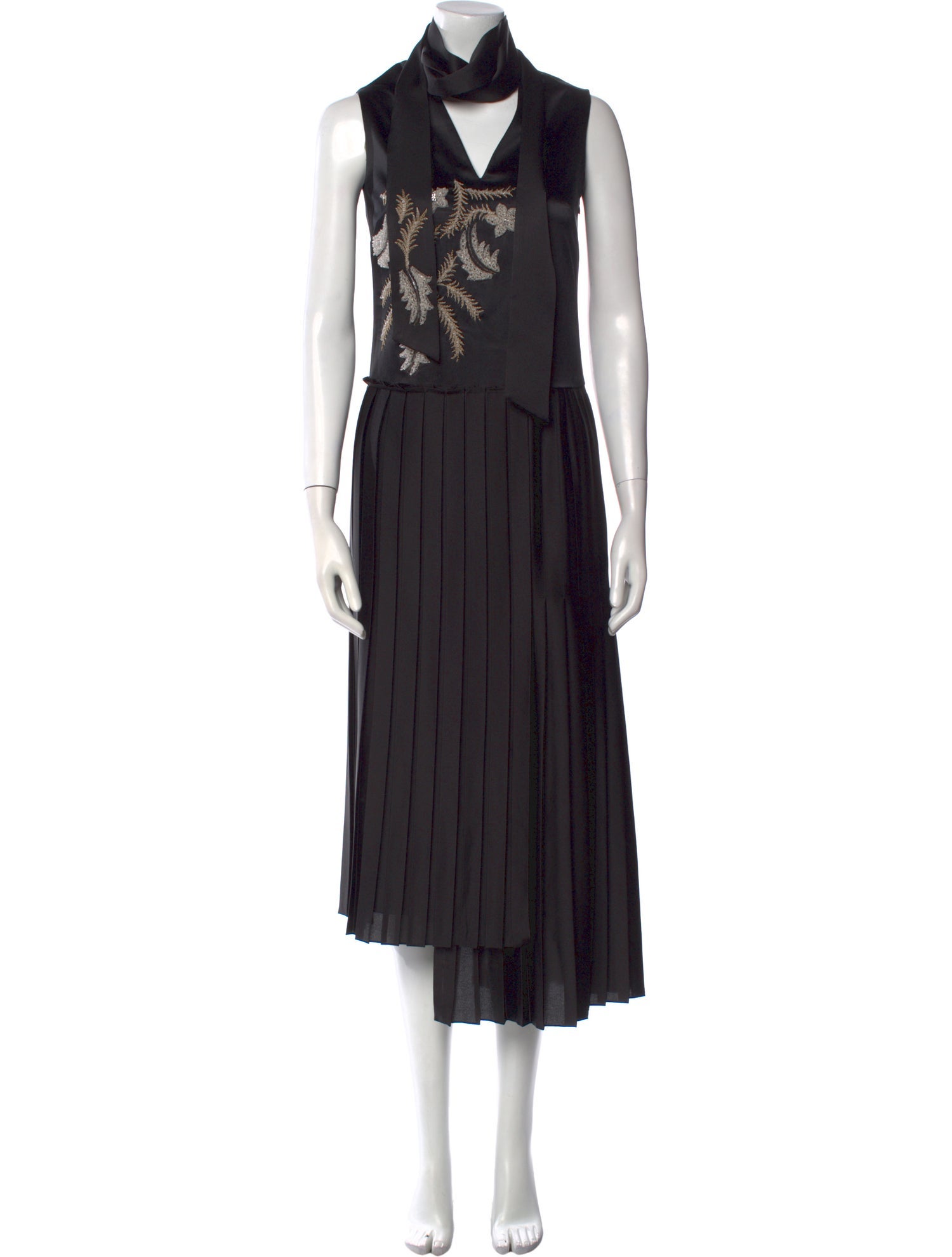 Burberry Silk Long Dress