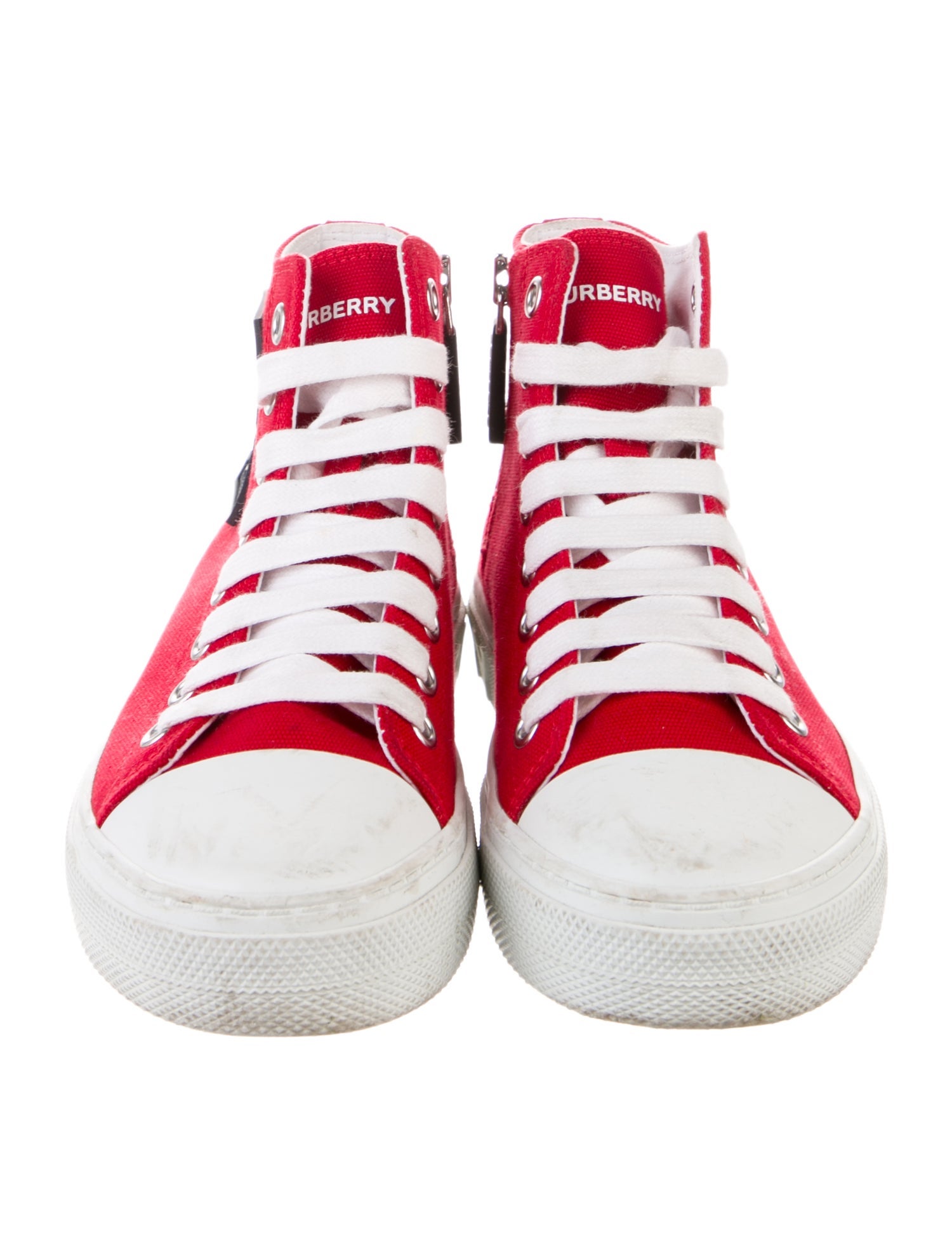 Burberry High Top Sneakers