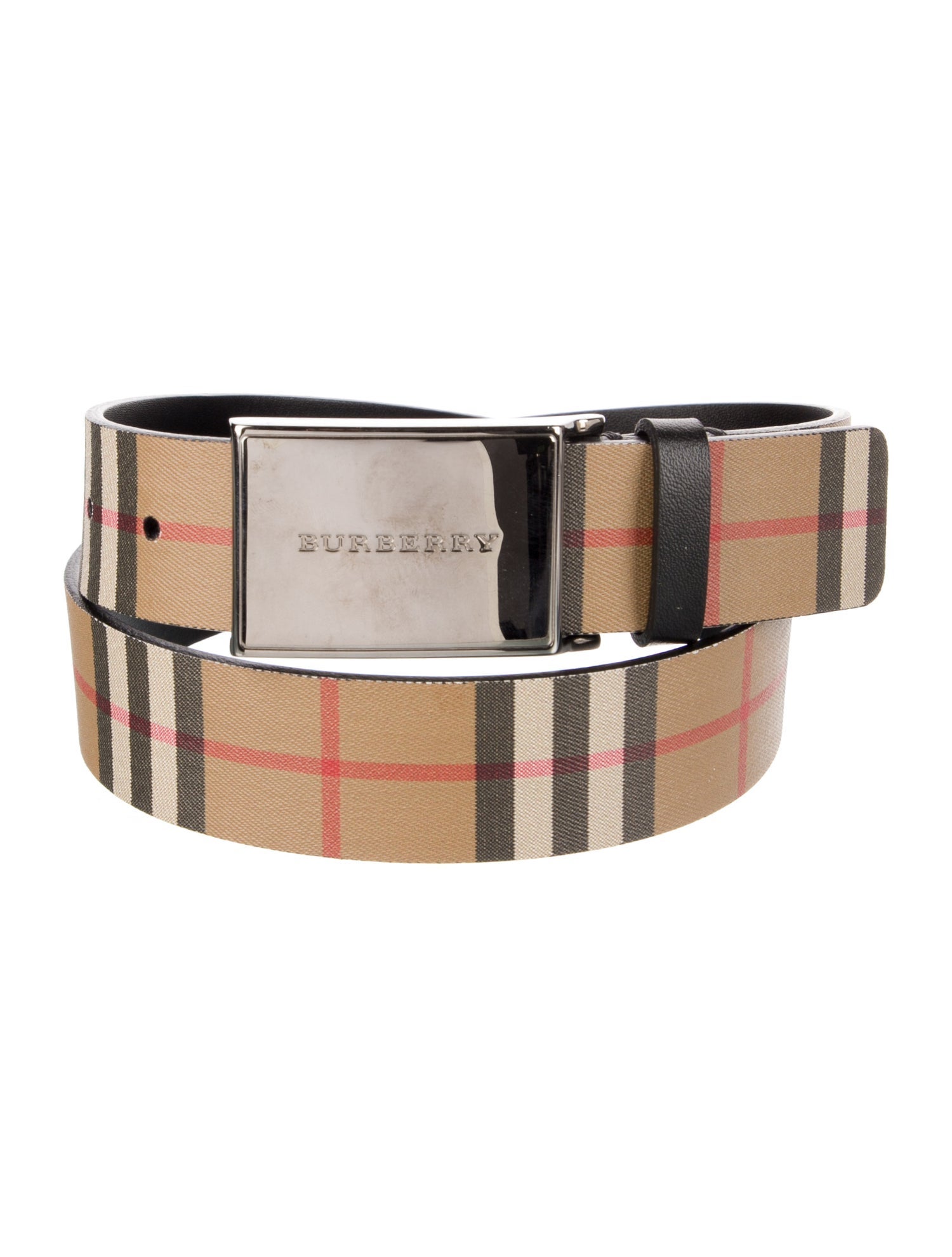 Burberry Nova Check Pattern Belt