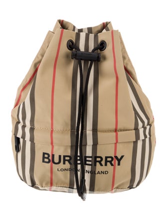 Burberry Nylon Bucket Bag