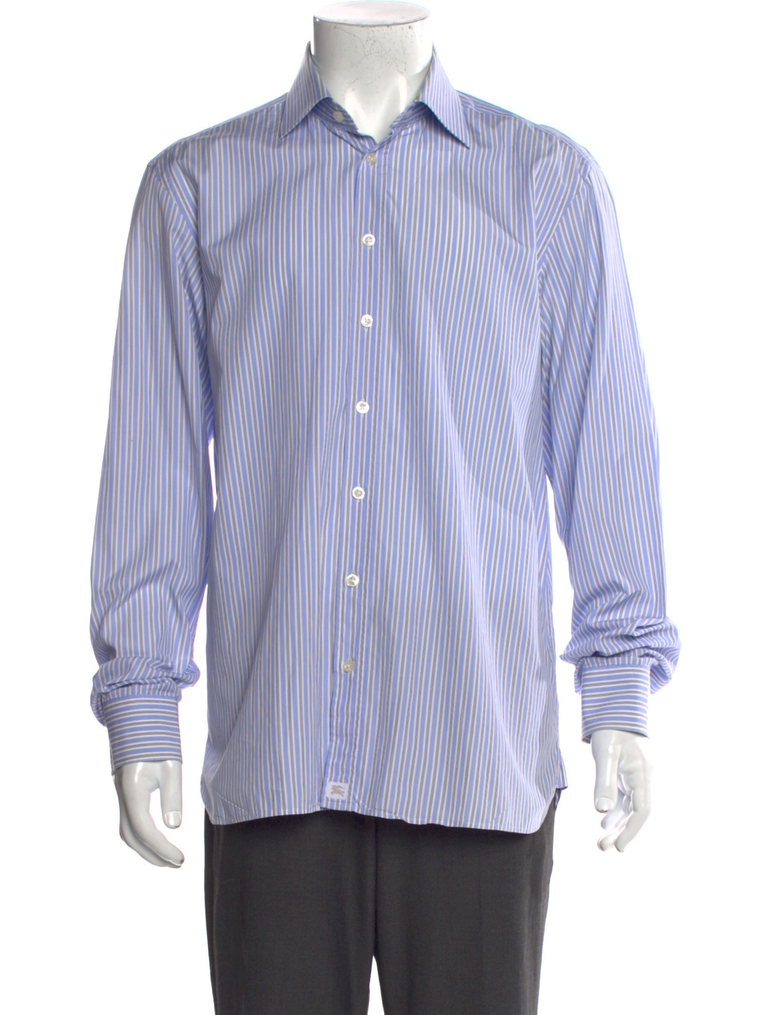 Burberry Striped Long Sleeve Shirt