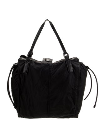 Burberry Nylon Bucket Bag