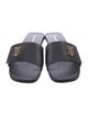 Burberry TB Monogram Leather Slides