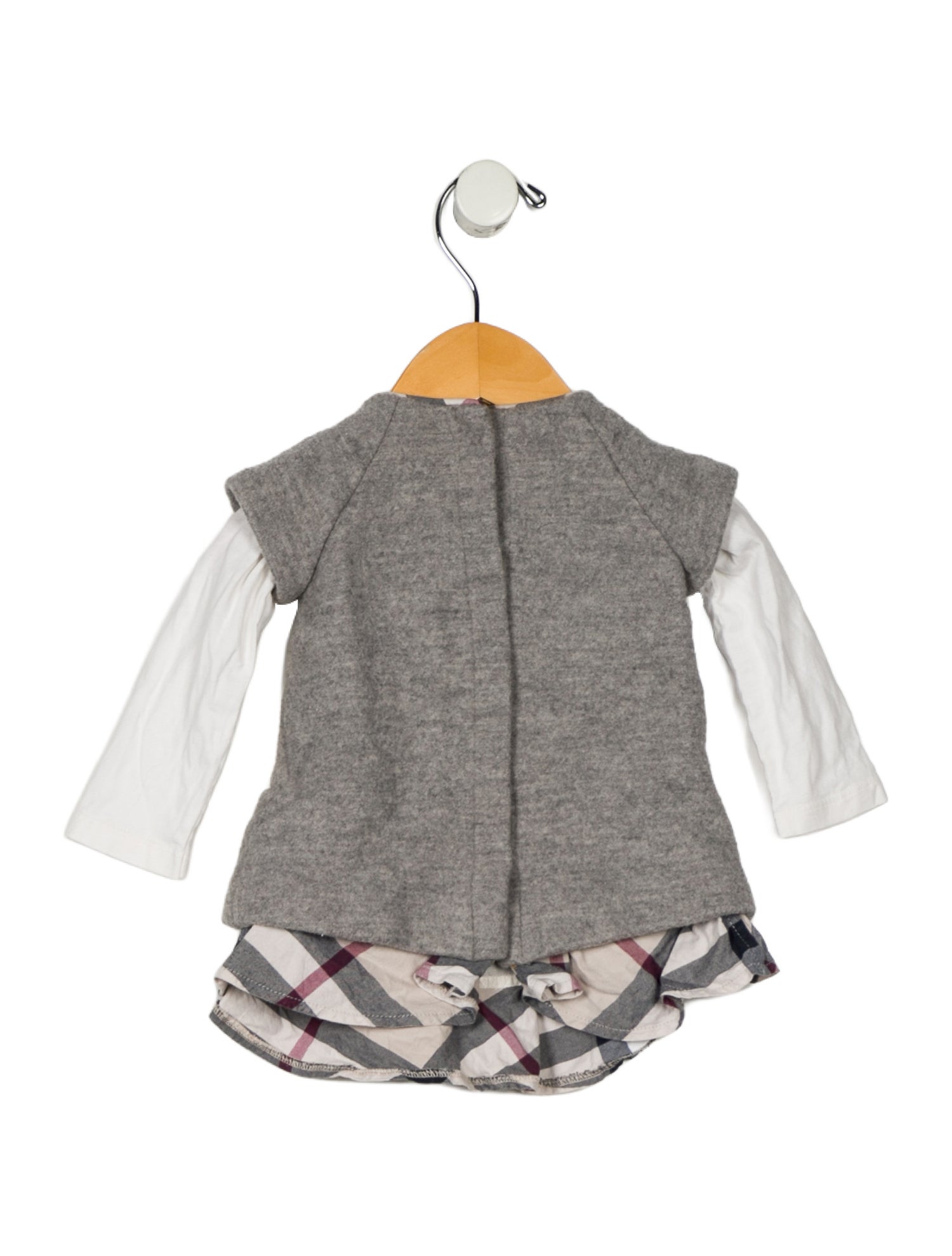 Burberry Infant Girls' Wool Blend Dress