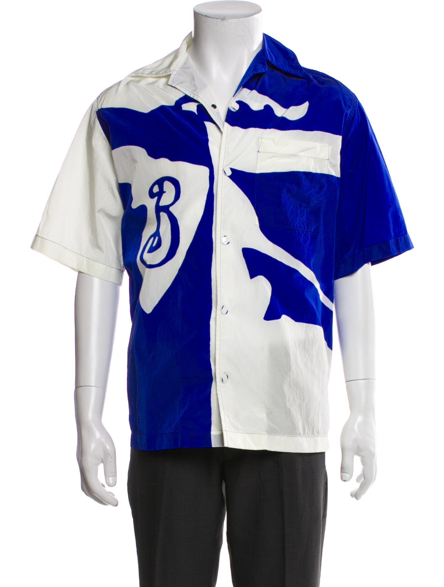 Burberry Graphic Print Short Sleeve Shirt