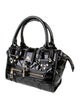 Burberry Patent Leather Top Handle Bag
