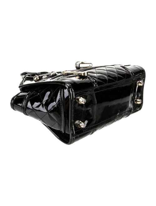 Burberry Patent Leather Top Handle Bag