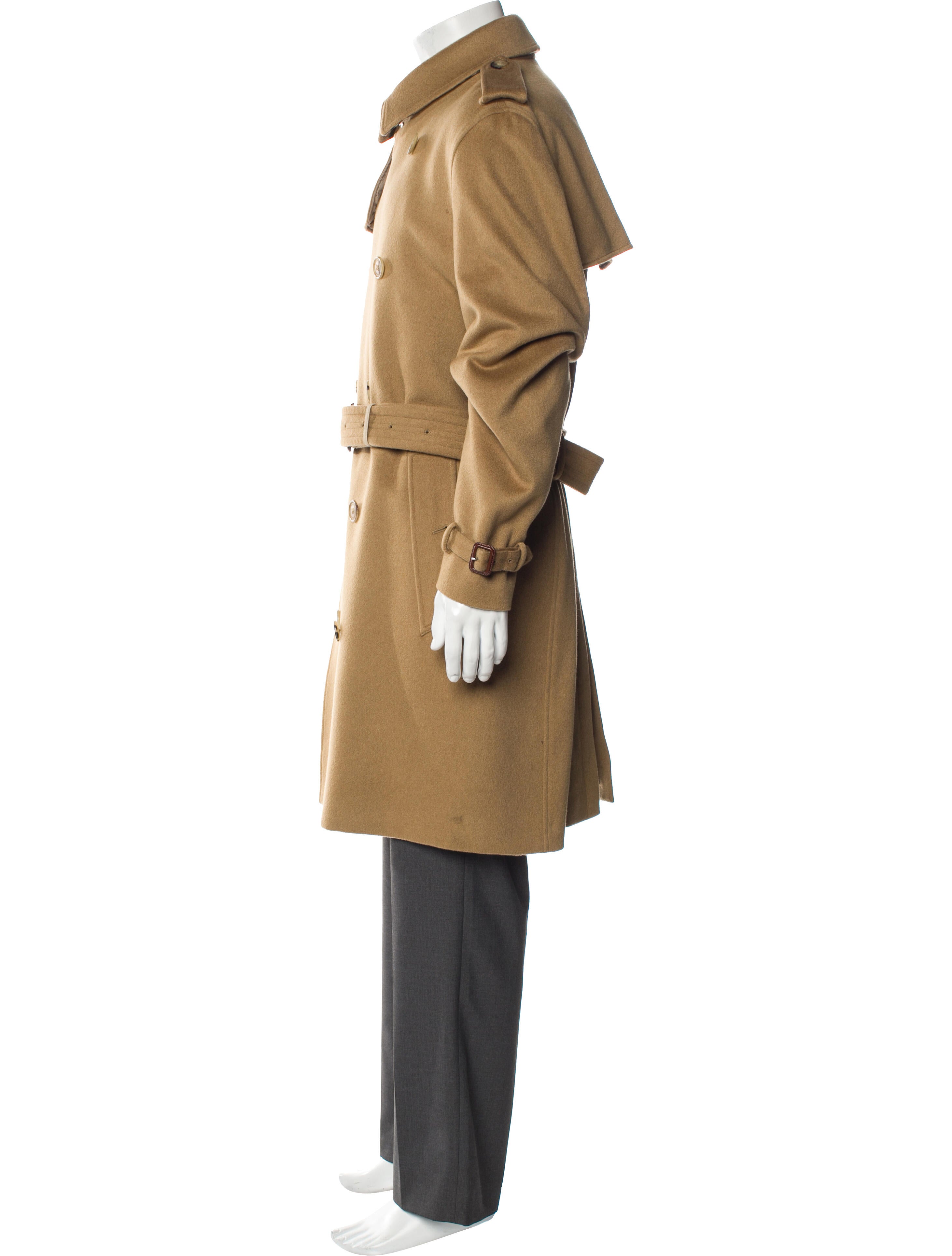 Burberry Cashmere Trench Coat