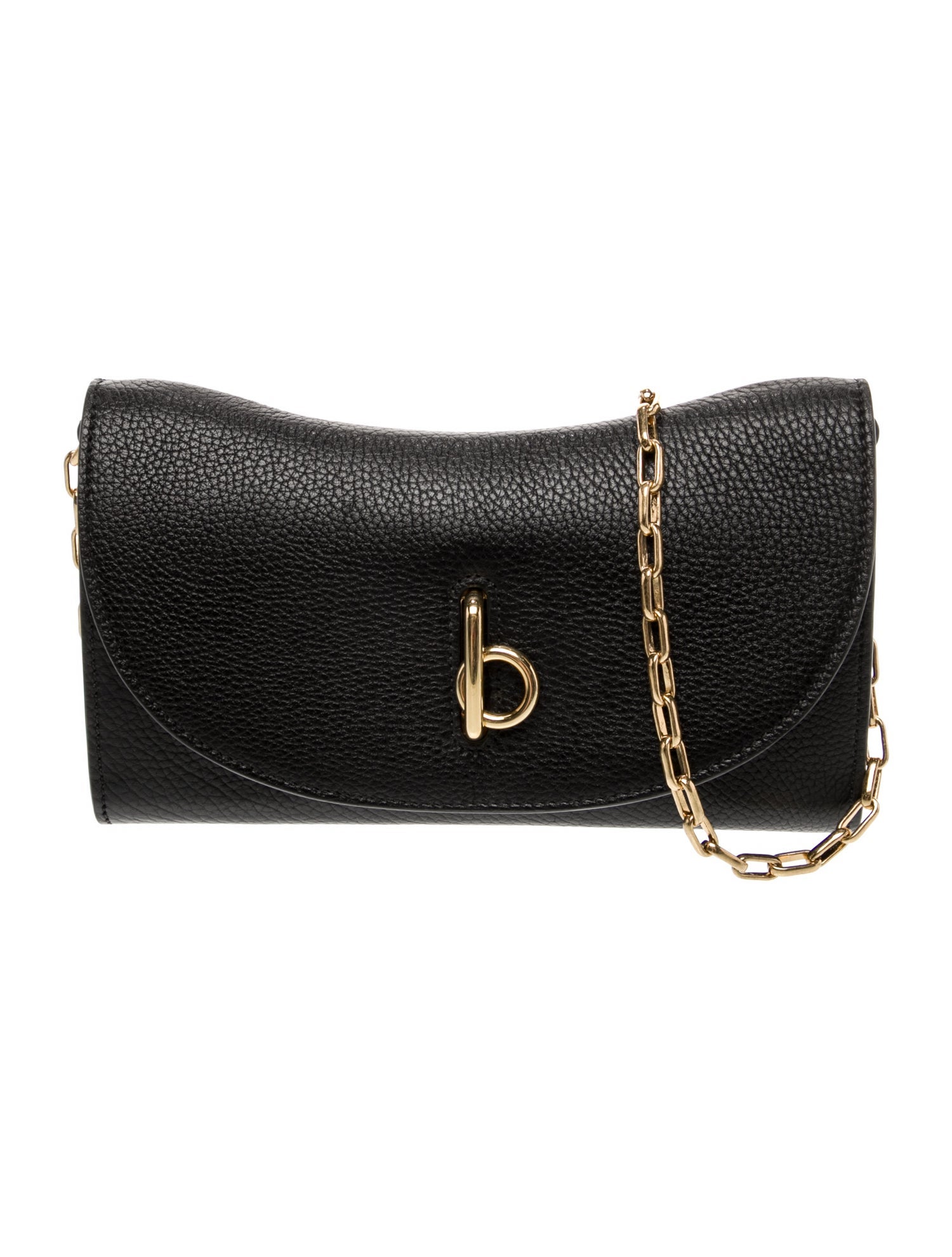 Burberry Leather Rocking Horse Chain Wallet w/ Tags