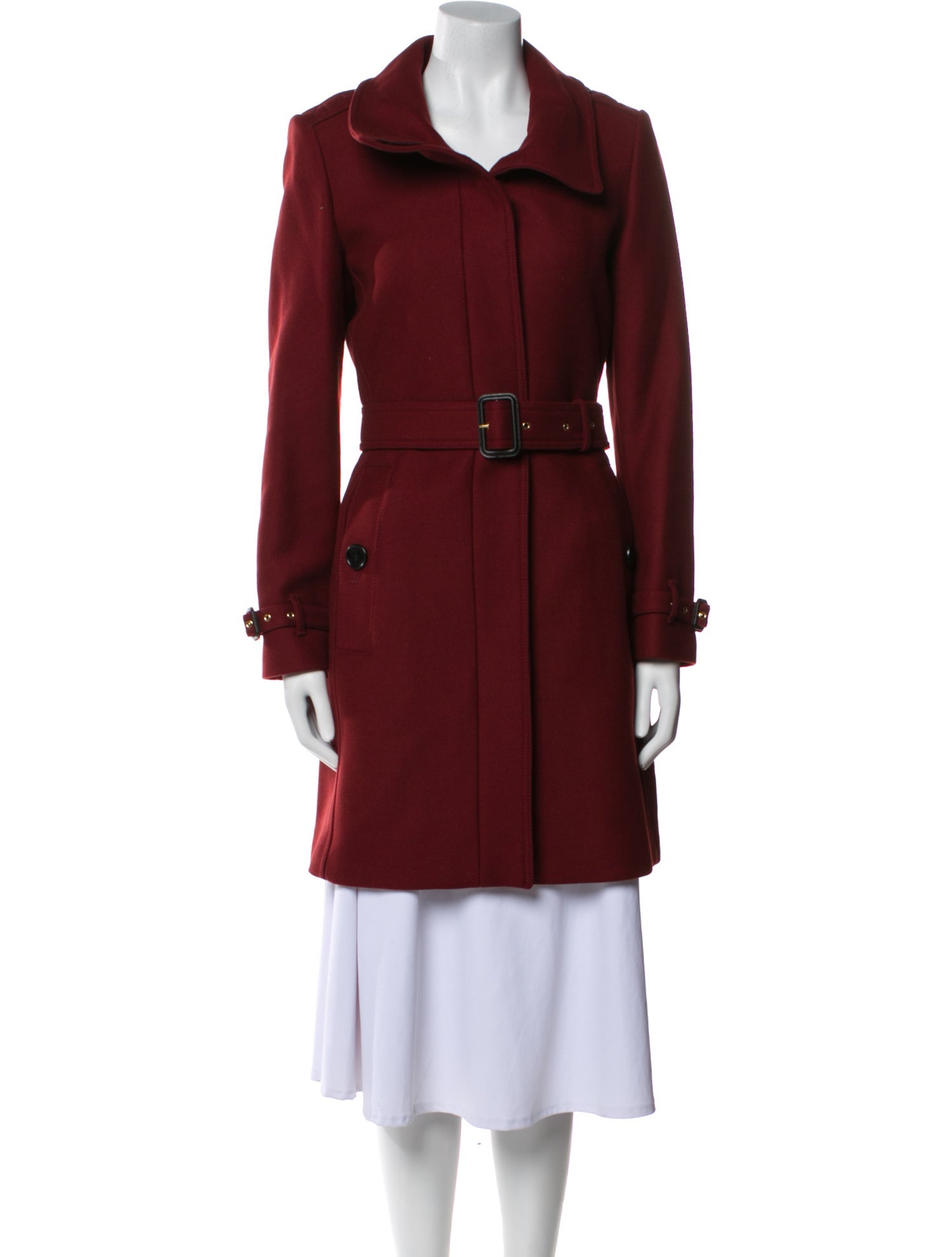 Burberry Wool Trench Coat
