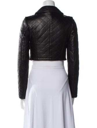 Burberry Prorsum Leather Biker Jacket