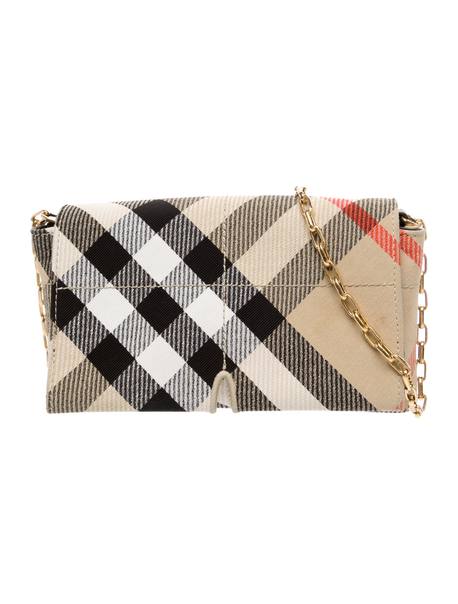 Burberry Giant Check Mini Snip Chain Bag Mini