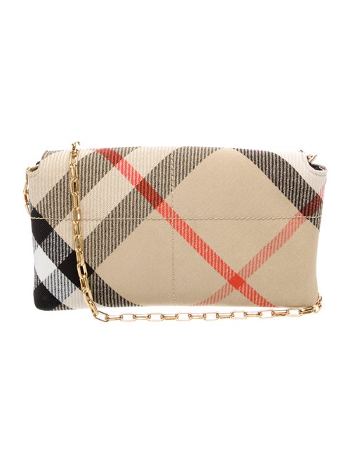Burberry Giant Check Mini Snip Chain Bag Mini
