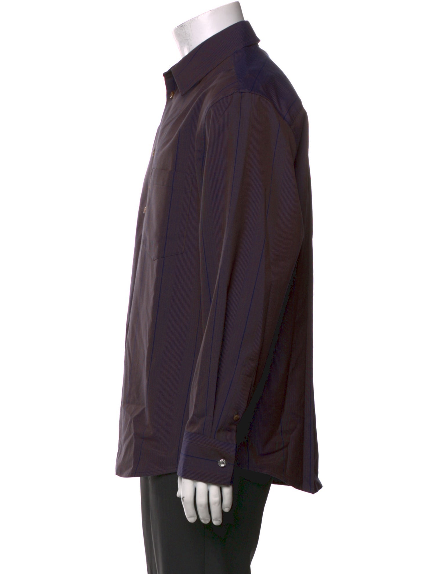 Burberry Wool Long Sleeve Dress Shirt w/ Tags