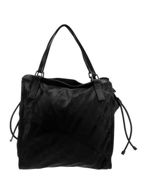 Burberry Smoked Check Bucket Bag