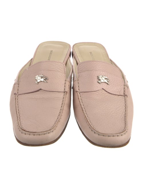 Burberry Leather Mules