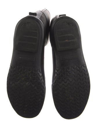 Burberry Smoked Check Pattern Rubber Rain Boots