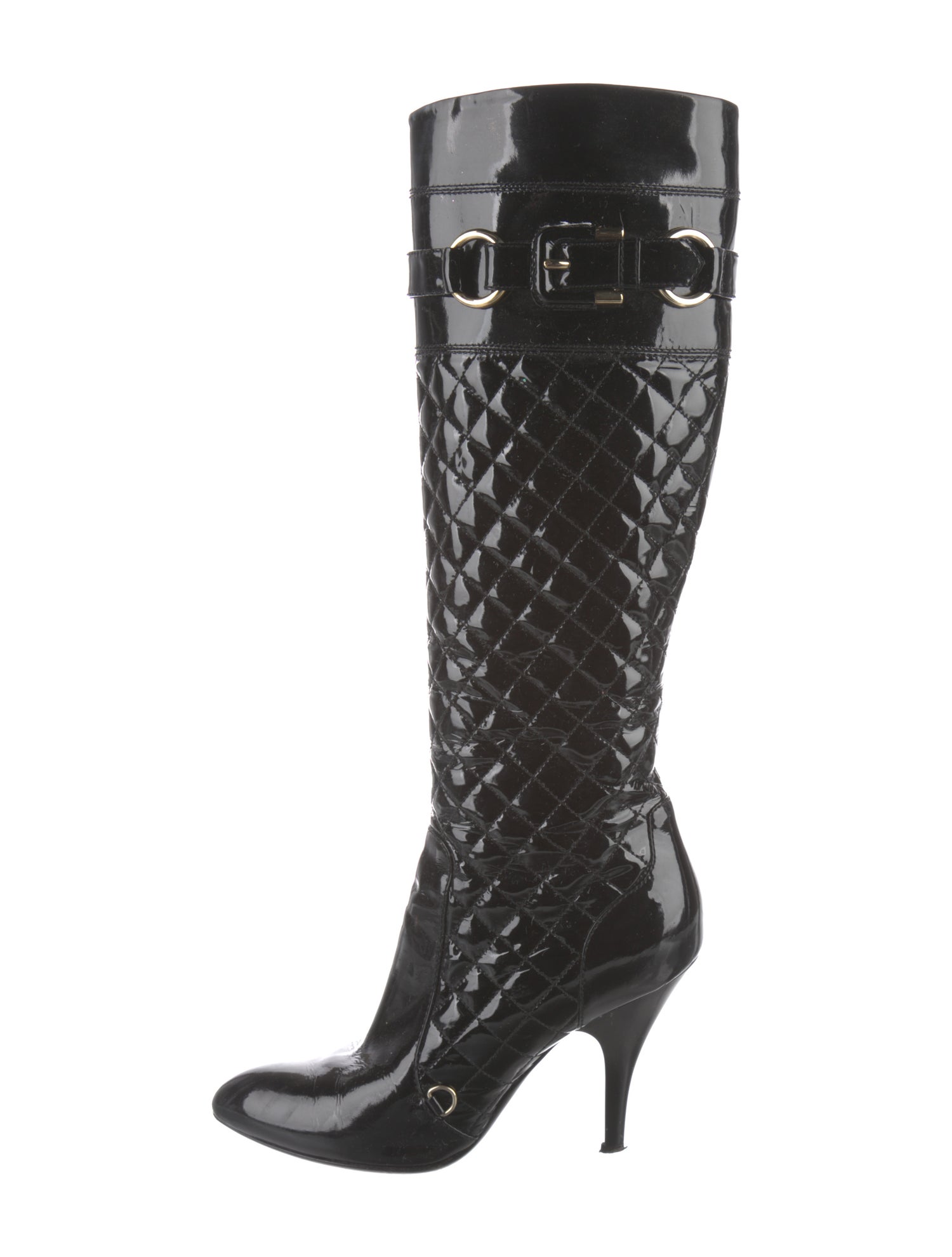 Burberry Patent Leather Boots