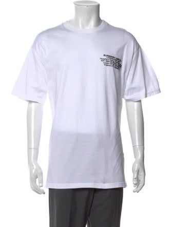 Burberry Graphic Print Crew Neck T-Shirt
