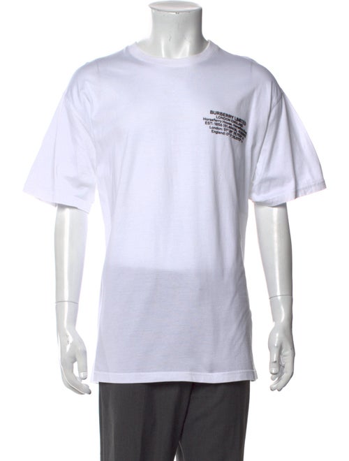 Burberry Graphic Print Crew Neck T-Shirt