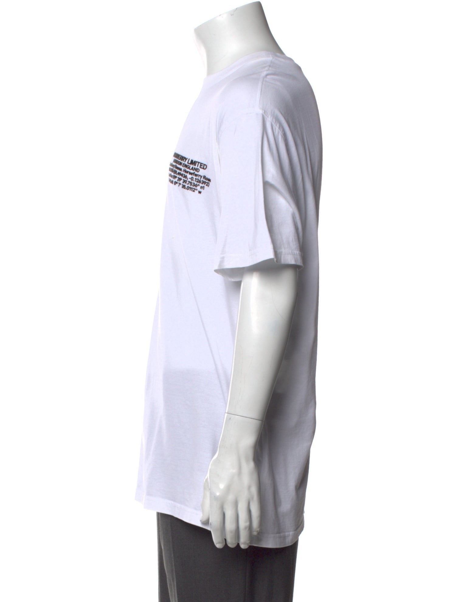 Burberry Graphic Print Crew Neck T-Shirt