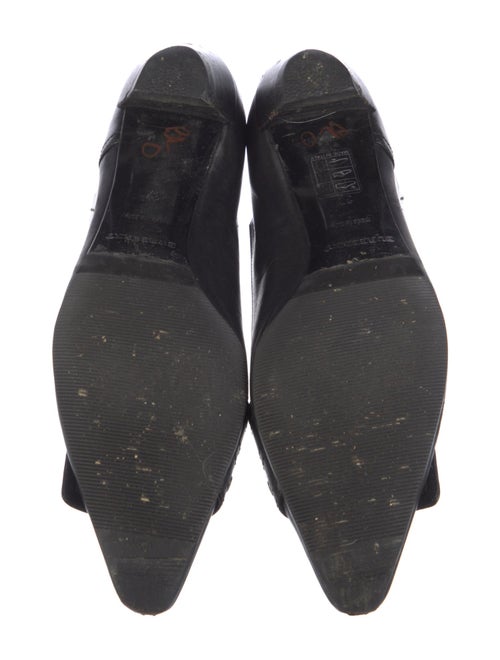 Burberry Nova Check Pattern Leather Flats