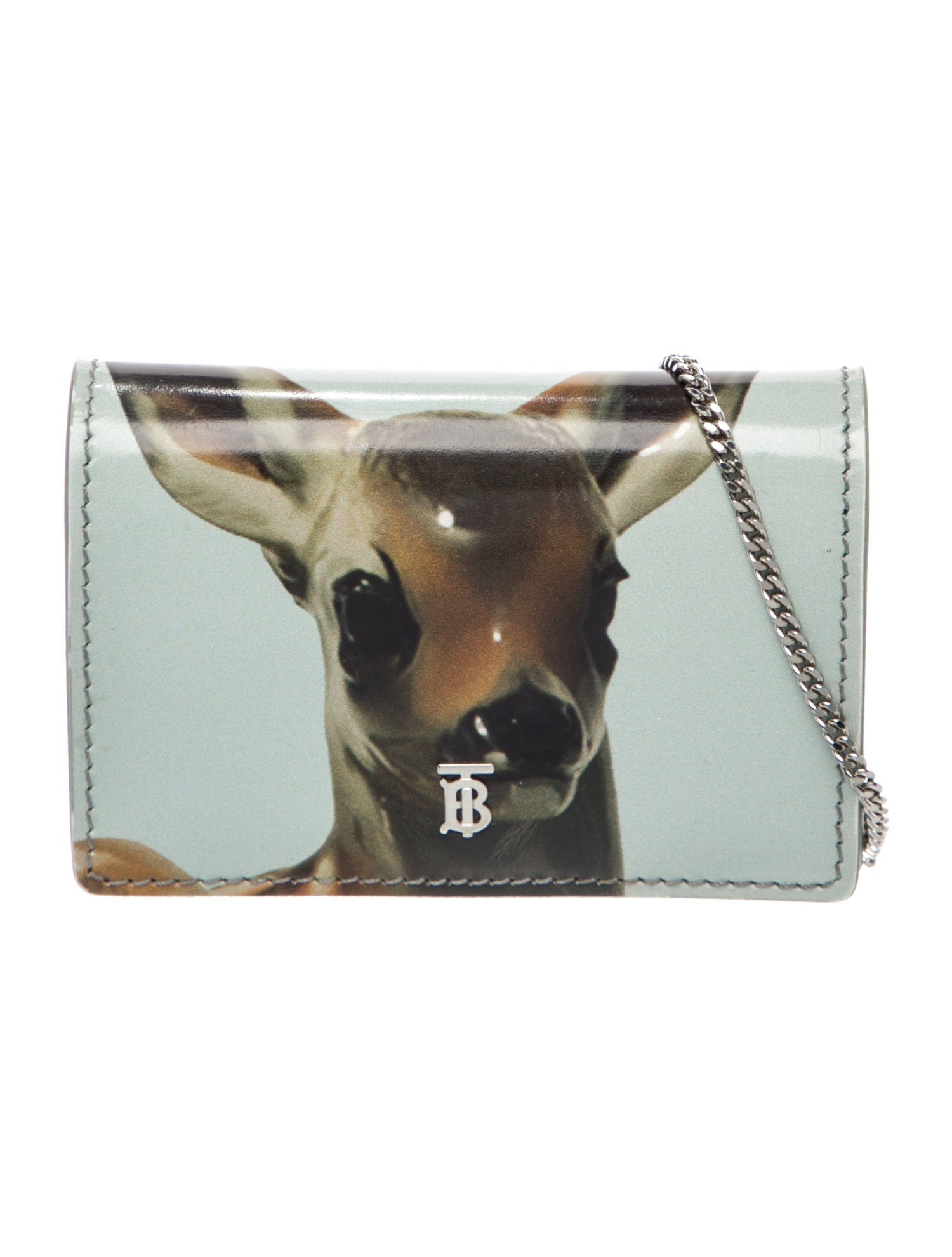 Burberry TB Monogram Leather Wallet